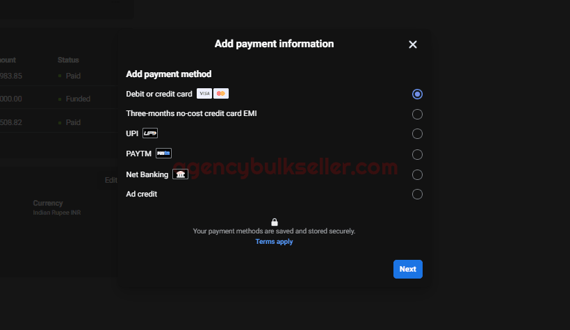 🔥🔥Indian Prepaid BM- Ad accounts | Daily spend limit Rs.4000 | Created in 2021-2023 | Email verified
