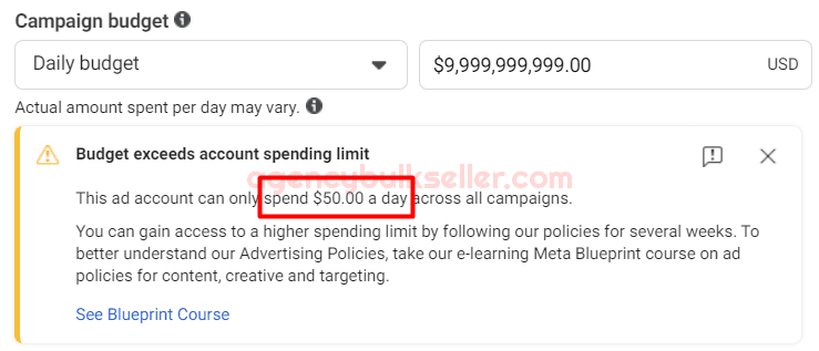 BM50 New White - Pay 2 bills can create 2 more ad accounts Daily spend limit $50 | Created in 2023 | Email verified